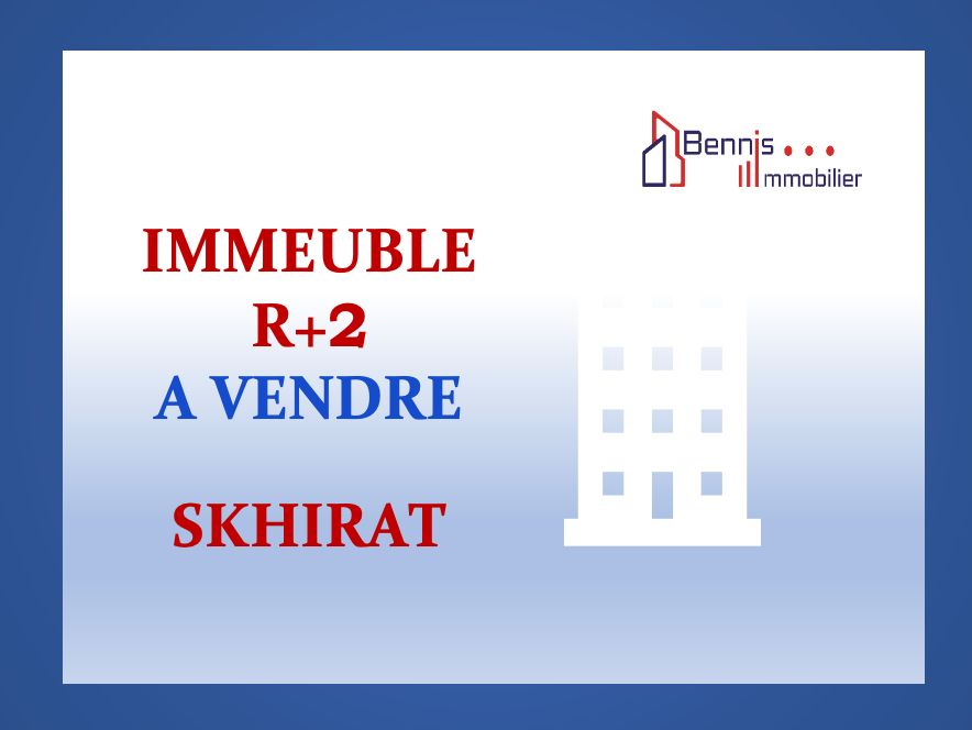 Immeuble R+2 à Vendre